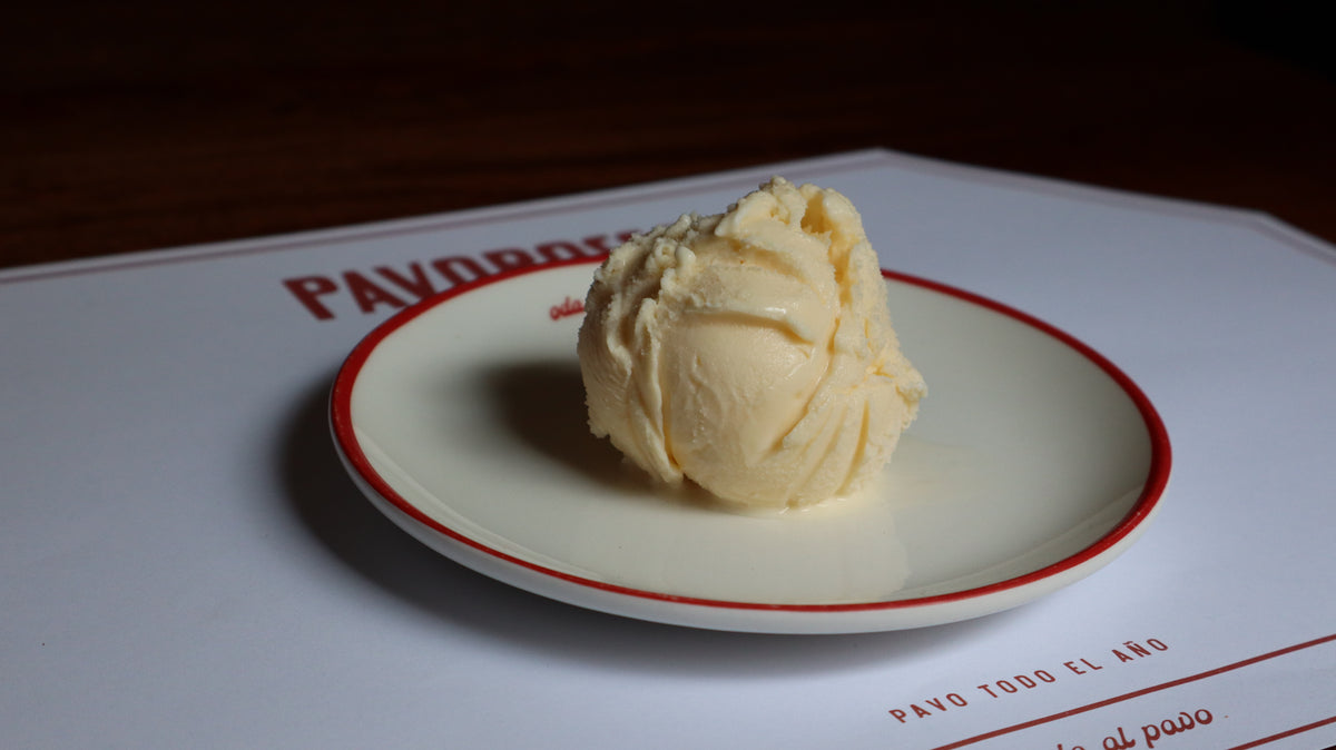 Bola de Helado de Vainilla