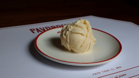 Bola de Helado de Vainilla